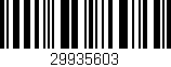 Código de barras (EAN, GTIN, SKU, ISBN): '29935603'
