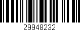 Código de barras (EAN, GTIN, SKU, ISBN): '29948232'