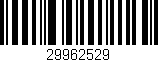 Código de barras (EAN, GTIN, SKU, ISBN): '29962529'