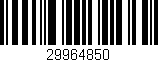 Código de barras (EAN, GTIN, SKU, ISBN): '29964850'