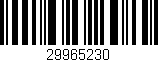 Código de barras (EAN, GTIN, SKU, ISBN): '29965230'