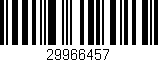 Código de barras (EAN, GTIN, SKU, ISBN): '29966457'
