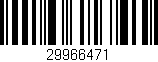 Código de barras (EAN, GTIN, SKU, ISBN): '29966471'
