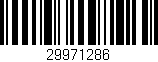 Código de barras (EAN, GTIN, SKU, ISBN): '29971286'