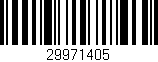 Código de barras (EAN, GTIN, SKU, ISBN): '29971405'