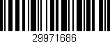Código de barras (EAN, GTIN, SKU, ISBN): '29971686'