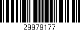 Código de barras (EAN, GTIN, SKU, ISBN): '29979177'