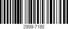 Código de barras (EAN, GTIN, SKU, ISBN): '2999-7180'