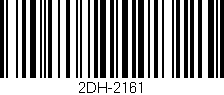 Código de barras (EAN, GTIN, SKU, ISBN): '2DH-2161'