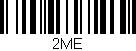 Código de barras (EAN, GTIN, SKU, ISBN): '2ME'