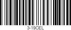 Código de barras (EAN, GTIN, SKU, ISBN): '3-19CEL'