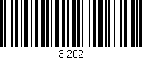 Código de barras (EAN, GTIN, SKU, ISBN): '3.202'