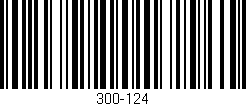 Código de barras (EAN, GTIN, SKU, ISBN): '300-124'