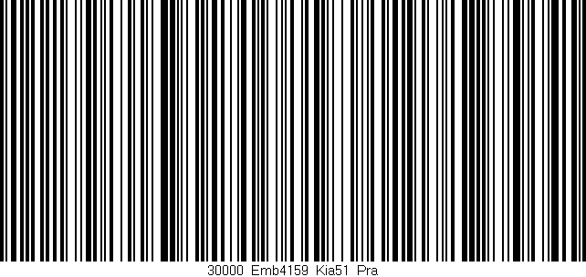 Código de barras (EAN, GTIN, SKU, ISBN): '30000_Emb4159_Kia51_Pra'