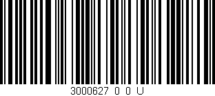 Código de barras (EAN, GTIN, SKU, ISBN): '3000627_0_0_U'