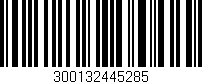 Código de barras (EAN, GTIN, SKU, ISBN): '300132445285'