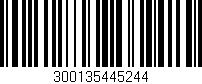 Código de barras (EAN, GTIN, SKU, ISBN): '300135445244'
