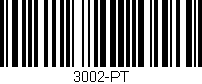 Código de barras (EAN, GTIN, SKU, ISBN): '3002-PT'
