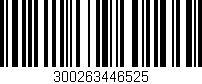 Código de barras (EAN, GTIN, SKU, ISBN): '300263446525'