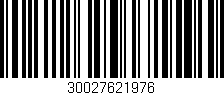 Código de barras (EAN, GTIN, SKU, ISBN): '30027621976'