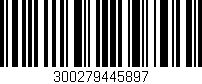 Código de barras (EAN, GTIN, SKU, ISBN): '300279445897'