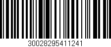 Código de barras (EAN, GTIN, SKU, ISBN): '30028295411241'