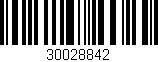 Código de barras (EAN, GTIN, SKU, ISBN): '30028842'