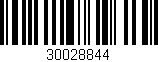 Código de barras (EAN, GTIN, SKU, ISBN): '30028844'