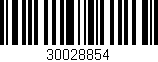 Código de barras (EAN, GTIN, SKU, ISBN): '30028854'