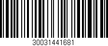 Código de barras (EAN, GTIN, SKU, ISBN): '30031441681'