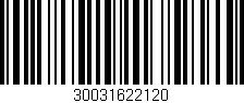 Código de barras (EAN, GTIN, SKU, ISBN): '30031622120'