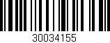 Código de barras (EAN, GTIN, SKU, ISBN): '30034155'