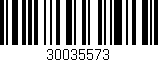 Código de barras (EAN, GTIN, SKU, ISBN): '30035573'