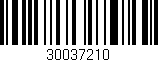 Código de barras (EAN, GTIN, SKU, ISBN): '30037210'