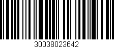 Código de barras (EAN, GTIN, SKU, ISBN): '30038023642'