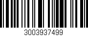 Código de barras (EAN, GTIN, SKU, ISBN): '3003937499'