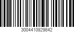 Código de barras (EAN, GTIN, SKU, ISBN): '3004410929842'