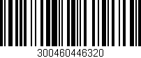 Código de barras (EAN, GTIN, SKU, ISBN): '300460446320'