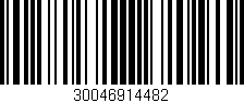 Código de barras (EAN, GTIN, SKU, ISBN): '30046914482'