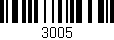 Código de barras (EAN, GTIN, SKU, ISBN): '3005'