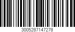 Código de barras (EAN, GTIN, SKU, ISBN): '3005287147278'