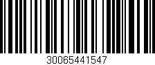 Código de barras (EAN, GTIN, SKU, ISBN): '30065441547'
