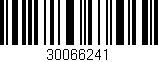 Código de barras (EAN, GTIN, SKU, ISBN): '30066241'