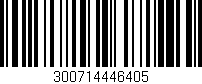 Código de barras (EAN, GTIN, SKU, ISBN): '300714446405'