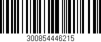 Código de barras (EAN, GTIN, SKU, ISBN): '300854446215'