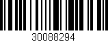 Código de barras (EAN, GTIN, SKU, ISBN): '30088294'