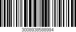 Código de barras (EAN, GTIN, SKU, ISBN): '3008938588994'