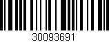 Código de barras (EAN, GTIN, SKU, ISBN): '30093691'