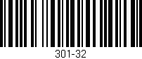 Código de barras (EAN, GTIN, SKU, ISBN): '301-32'