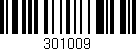 Código de barras (EAN, GTIN, SKU, ISBN): '301009'